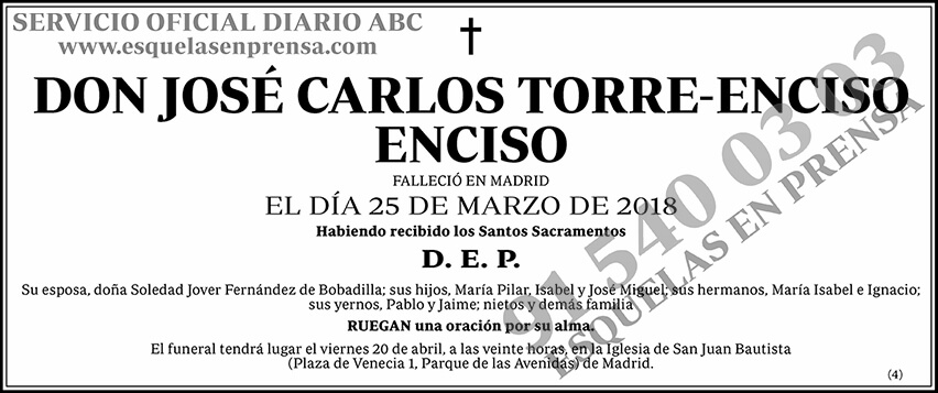 José Carlos Torre-Enciso Enciso